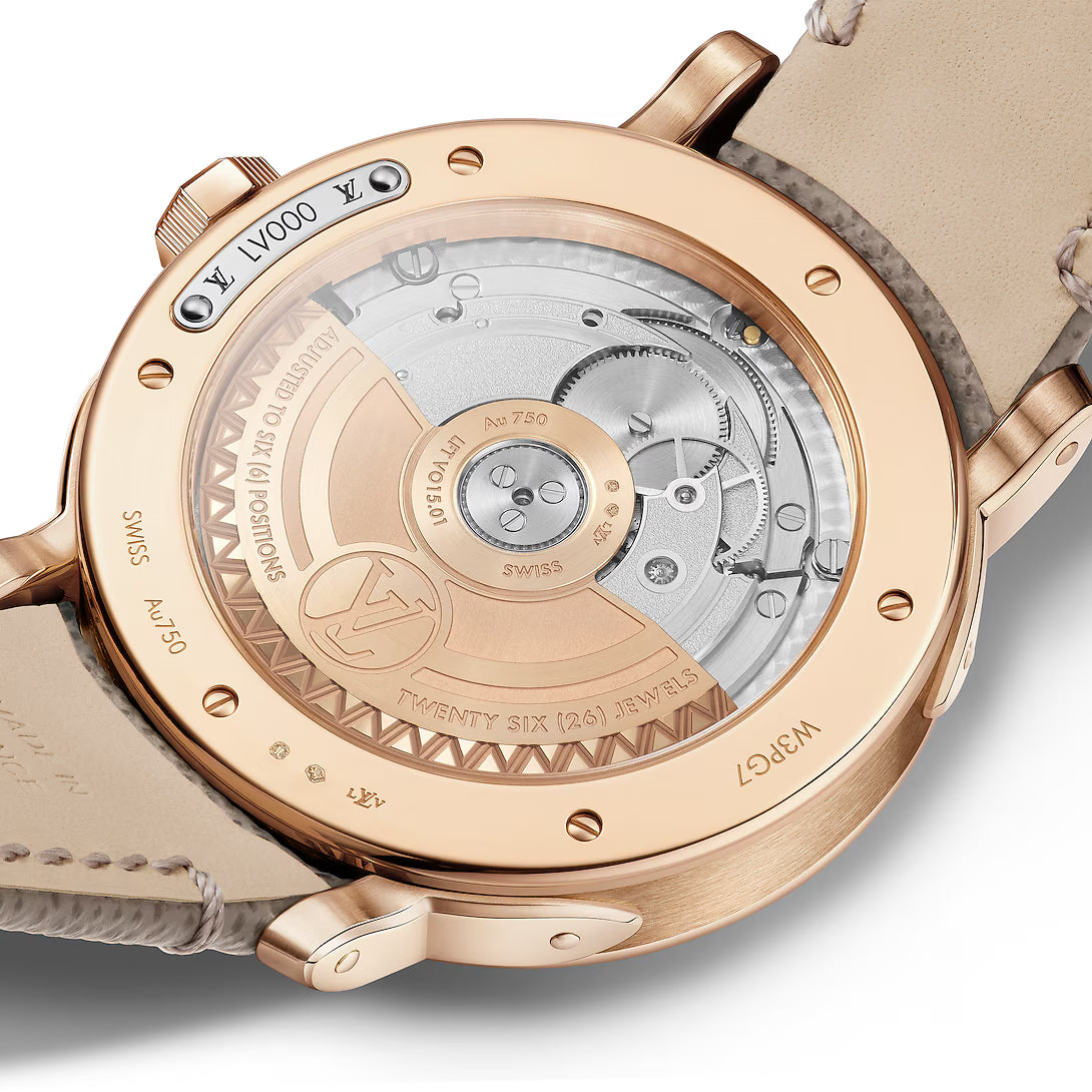 Louis Vuitton Escale Twin Zone, 40 mm, Roségold