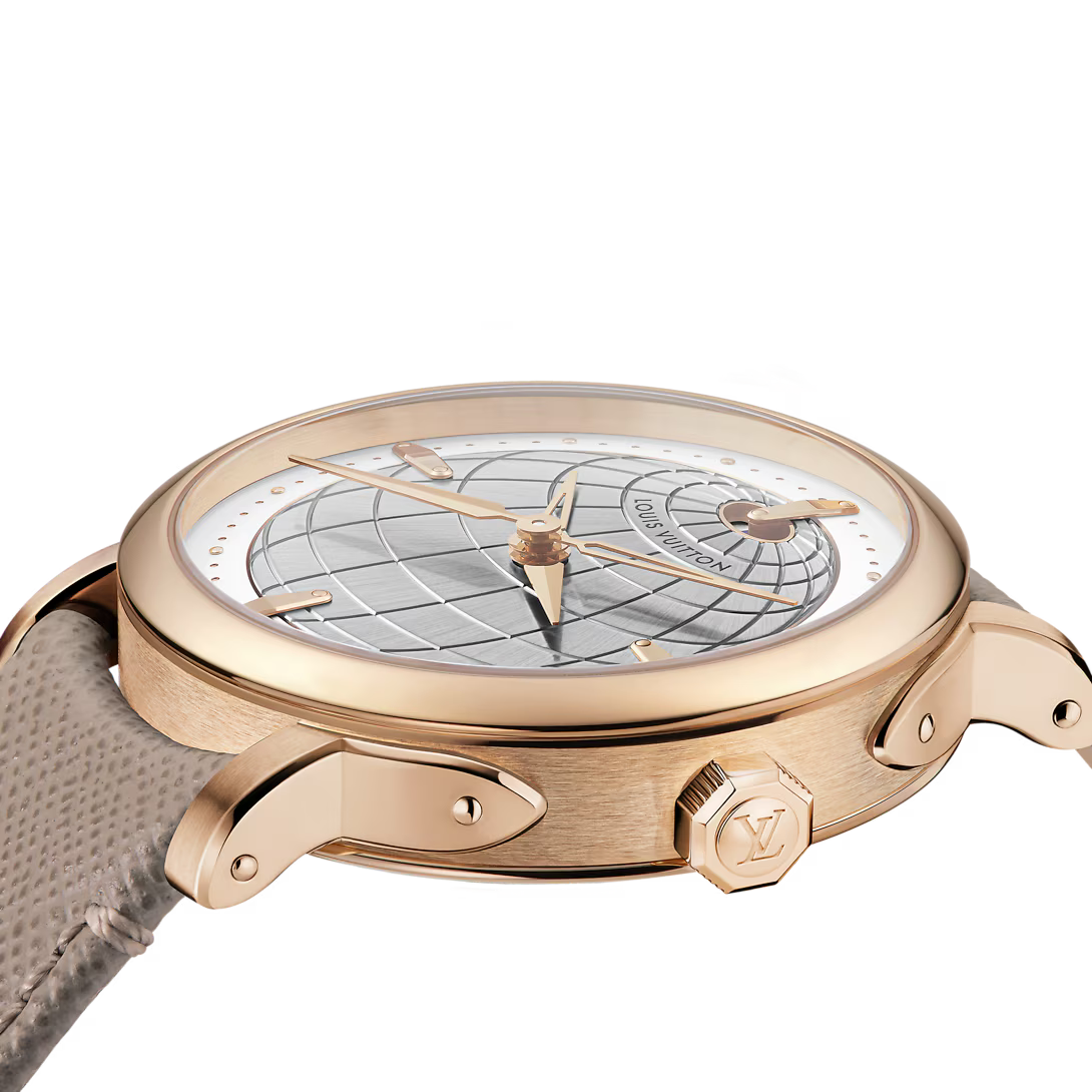 Louis Vuitton Escale Twin Zone, 40 mm, Roségold